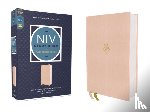 Zondervan, Zondervan - NIV Study Bible, Fully Revised Edition (Study Deeply. Believe Wholeheartedly.), Cloth over Board, Pink, Red Letter, Comfort Print