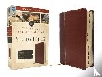  - Niv, Cultural Backgrounds Study Bible (Context Changes Everything), Leathersoft, Brown, Red Letter, Thumb Indexed