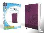 Zondervan - Niv, Bible for Kids, Leathersoft, Purple, Red Letter, Comfort Print: Thinline Edition