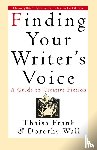 Frank, Thaisa, Frank, Yitzchak Ed., Wall, Quinton - Finding Your Writer's Voice