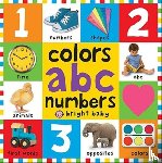 Roger Priddy - Big Board Books Colors, ABC, Numbers