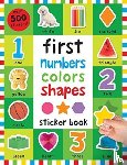 Priddy, Roger - First 100 Stickers: First Numbers, Colors, Shapes