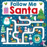 Priddy, Roger - Maze Book: Follow Me Santa