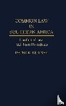 Kutner, Peter - Common Law in Southern Africa
