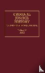Knafla, Louis A. - Criminal Justice History