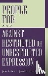 Harer, John B., Harrell, Jeanne - People For and Against Restricted or Unrestricted Expression