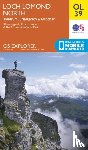 Ordnance Survey - Loch Lomond North, Tyndrum, Crianlarich & Arrochar