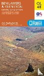 Ordnance Survey - Ben Lawers & Glen Lyon, Loch Tay, Killin & Kenmore