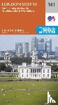 Ordnance Survey - London South, Westminster, Greenwich, Croydon, Esher & Twickenham