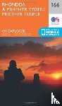 Ordnance Survey - Rhondda and Merthyr Tydfil