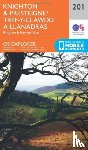 Ordnance Survey - Knighton and Presteigne Tref-y-Clawdd a Dyffryn Elan