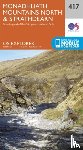 Ordnance Survey - Monadhliath Mountains North and Strathdearn