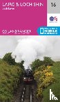 Ordnance Survey - Lairg & Loch Shin, Loch Naver