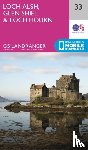 Ordnance Survey - Loch Alsh, Glen Shiel & Loch Hourn