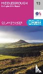 Ordnance Survey - Middlesbrough, Darlington & Hartlepool