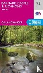 Ordnance Survey - Barnard Castle & Richmond