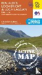 Ordnance Survey - Ben Alder, Loch Ericht & Loch Laggan, Dalwhinnie