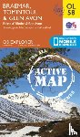 Ordnance Survey - Braemar, Tomintoul & Glen Avon, Beinn a' Bhuird & Ben Avon