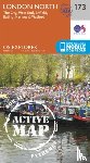 Ordnance Survey - London North, The City, West End, Enfield, Ealing, Harrow & Watford