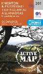 Ordnance Survey - Knighton and Presteigne Tref-y-Clawdd a Dyffryn Elan