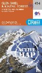 Ordnance Survey - Glen Shiel and Kintail Forest
