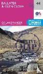 Ordnance Survey - Ballater, Glen Clova