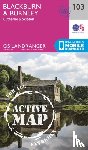 Ordnance Survey - Blackburn & Burnley, Clitheroe & Skipton