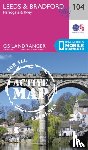Ordnance Survey - Leeds & Bradford, Harrogate & Ilkley