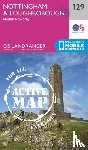 Ordnance Survey - Nottingham & Loughborough, Melton Mowbray