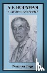 Page, Norman - A. E. Housman