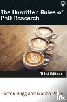 Petre, Marian, Rugg, Gordon - The Unwritten Rules of PhD Research 3e