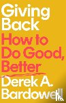 Bardowell, Derek A. - Giving Back