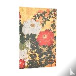 Paperblanks - 2026 Natsu (Rinpa Florals) Maxi 18-month Vertical Hardcover Flexi Dayplanner 2025-2026 (Elastic Band Closure)