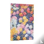 Paperblanks - 2026 Monet's Chrysanthemums Mini 12-month Verso Hardcover Flexi Dayplanner 2026 (Elastic Band Closure)