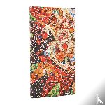 Paperblanks - 2026 Gaudi's Sun (Gaudi’s Mosaics) Slim 12-month Horizontal Hardcover Flexi Dayplanner 2026 (Elastic Band Closure)