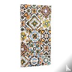 Paperblanks - 2026 Porto (Portuguese Tiles) Slim 12-month Horizontal Hardcover Flexi Dayplanner 2026 (Elastic Band Closure)