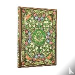 Paperblanks - 2026 Poetry in Bloom Midi 12-month Horizontal Hardcover Flexi Dayplanner 2026 (Elastic Band Closure)