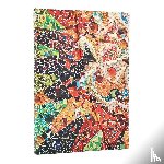 Paperblanks - 2026 Gaudi's Sun (Gaudi’s Mosaics) Midi 12-month Verso Hardcover Flexi Dayplanner 2026 (Wrap Closure)