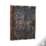 Paperblanks - 2026 Michelangelo, Handwriting (Embellished Manuscripts Collection) Ultra 12-month Vertical Hardcover Flexi Dayplanner 2026 (Wrap Closure)