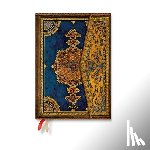 Paperblanks - 2027 Safavid Indigo MIDI Horizontal Hardcover 12-Month Weekly Planner, 160pg, 100gsm by Paperblanks (Safavid Binding Art)