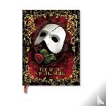 Paperblanks - Masked Melody (Phantom of the Opera) Midi Lined Hardcover Journal (Elastic Band Closure)