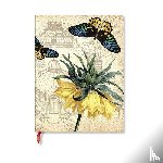 Paperblanks - Golden Fritillaria Mini Lined Softcover Journal (Elastic Band Closure)