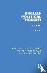 Allen, J. W. - English Political Thought