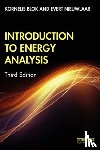 Blok, Kornelis, Nieuwlaar, Evert - Introduction to Energy Analysis