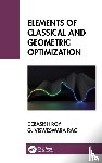 Roy, Debasish (Indian Institute of Science, Rao, G Visweswara - Elements of Classical and Geometric Optimization
