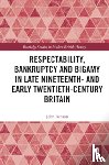 Benson, John (University of Wolverhampton - Respectability, Bankruptcy and Bigamy in Late Nineteenth- and Early Twentieth-Century Britain