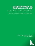 Parins, James W., Dilligan, Robert J., Bender, Todd K. - A Concordance to Conrad's Lord Jim