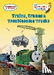 Golden Books - TRAINS CRANES & TROUBLESOME TR