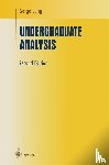 Lang, Serge - Undergraduate Analysis