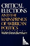 Burnham, Walter Dean - Critical Elections